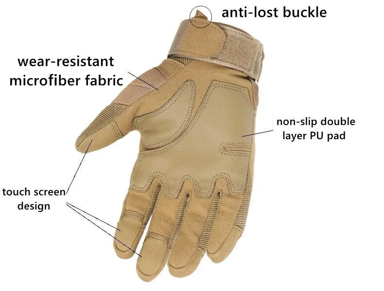 Tactical Gloves for Biking and Firing